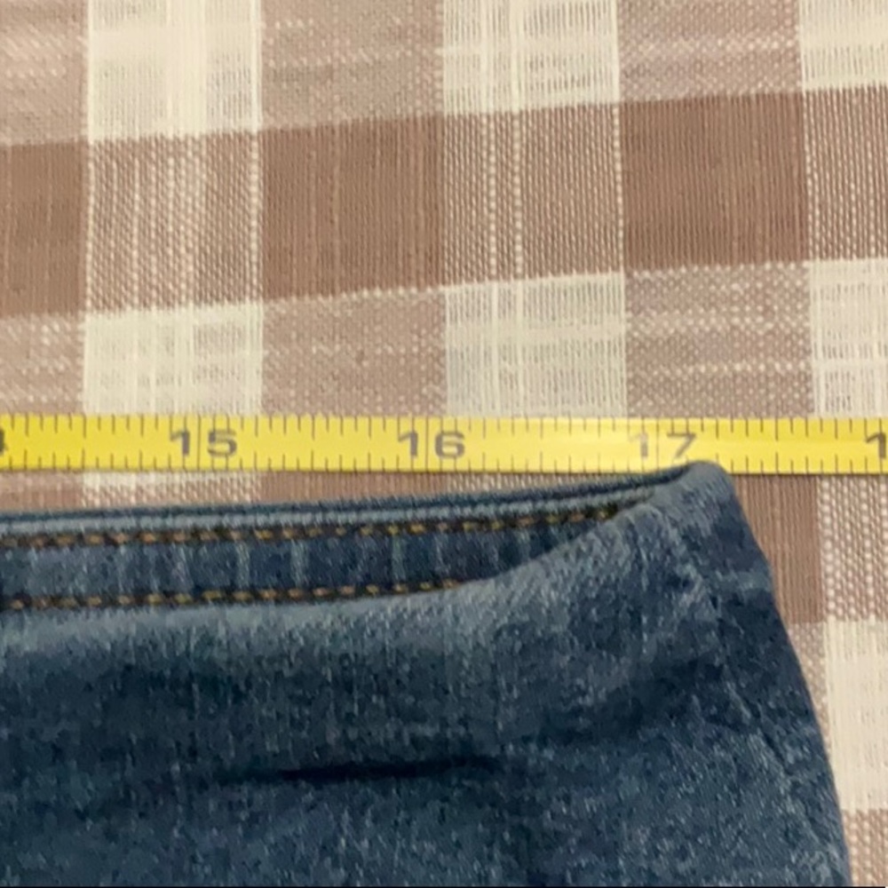 Ruby Rd.Medium Blue Ankle Jeans - Picture 6 of 7